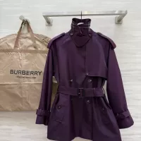 $162.00 USD Burberry Trench Coat Long Sleeved For Women #1371330