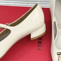 $112.00 USD Salvatore Ferragamo High-Heeled Shoes For Women #1371957
