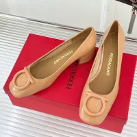 $112.00 USD Salvatore Ferragamo High-Heeled Shoes For Women #1371969