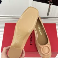 $112.00 USD Salvatore Ferragamo High-Heeled Shoes For Women #1371969