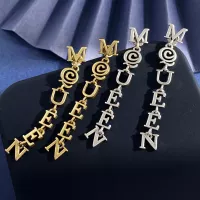 $32.00 USD Alexander McQueen Earrings For Women #1372389