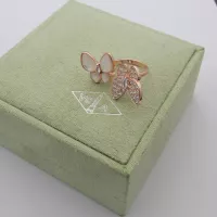 $27.00 USD Van Cleef & Arpels Rings In Rose Gold For Women #1373091
