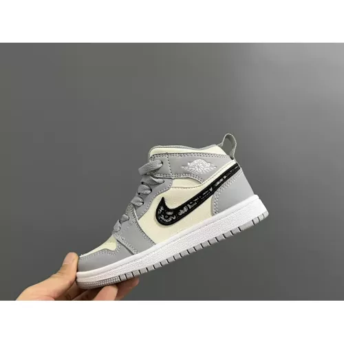 Replica Air Jordan 1 Shoes For Kids #1373320, $60.00 USD, [ITEM#1373320], Replica Air Jordan 1 I Kids shoes outlet from China