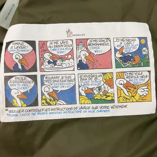 Replica Moncler Down Feather Coat Long Sleeved For Men #1374593 $140.00 USD for Wholesale