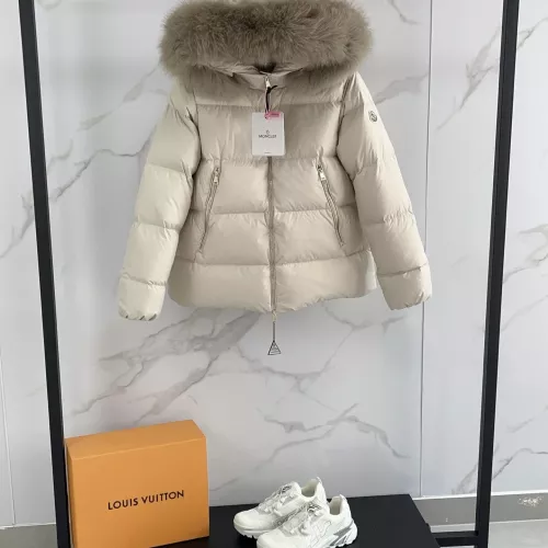 Moncler Down Feather Coat Long Sleeved For Women #1374686