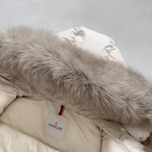 Replica Moncler Down Feather Coat Long Sleeved For Women #1374686 $182.00 USD for Wholesale