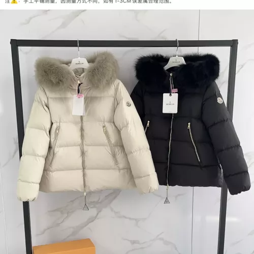 Replica Moncler Down Feather Coat Long Sleeved For Women #1374687 $182.00 USD for Wholesale