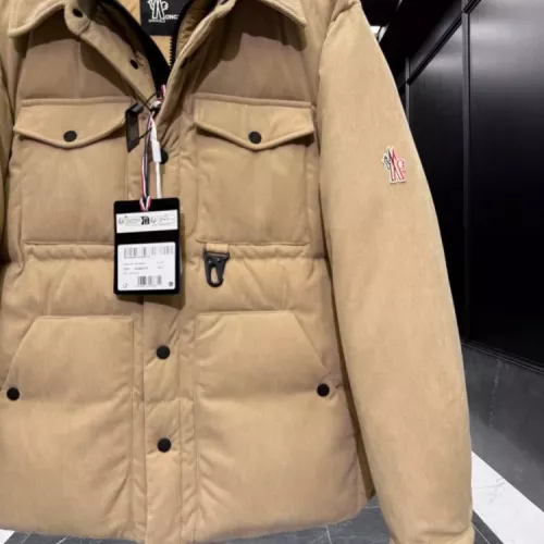 Replica Moncler Down Feather Coat Long Sleeved For Men #1374713 $212.00 USD for Wholesale