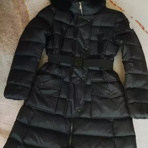 Replica Moncler Down Feather Coat Long Sleeved For Women #1374720 $202.00 USD for Wholesale