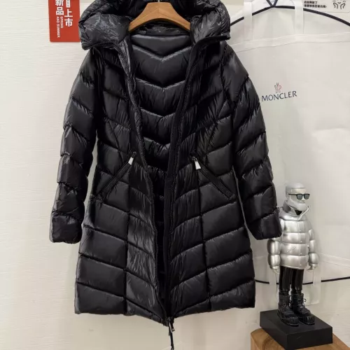 Replica Moncler Down Feather Coat Long Sleeved For Women #1374725 $202.00 USD for Wholesale