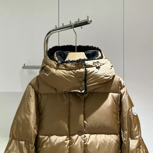 Replica Moncler Down Feather Coat Long Sleeved For Women #1374740 $192.00 USD for Wholesale