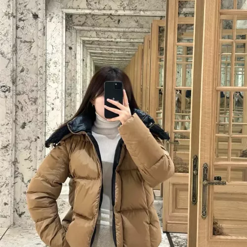 Replica Moncler Down Feather Coat Long Sleeved For Women #1374740 $192.00 USD for Wholesale