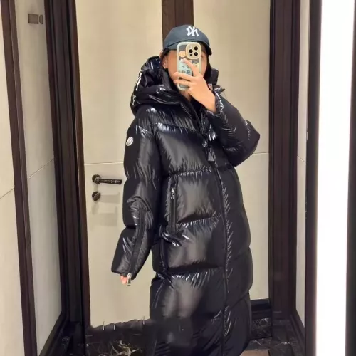 Replica Moncler Down Feather Coat Long Sleeved For Women #1374743 $235.00 USD for Wholesale