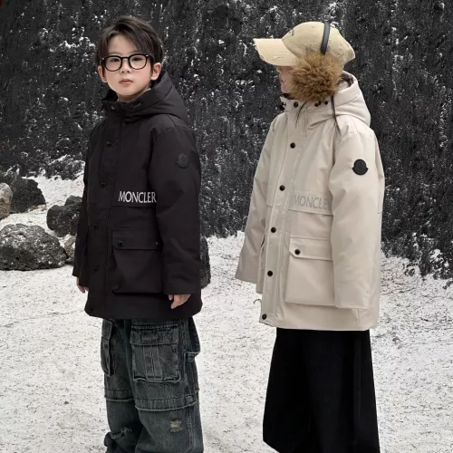 Replica Moncler Down Feather Coat Long Sleeved For Kids #1374787 $132.00 USD for Wholesale