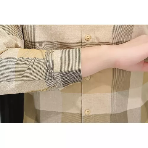 Replica Burberry Shirts Long Sleeved For Men #1374912 $56.00 USD for Wholesale