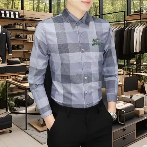 Burberry Shirts Long Sleeved For Men #1374913