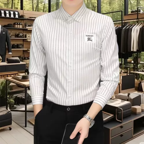 Burberry Shirts Long Sleeved For Men #1374914