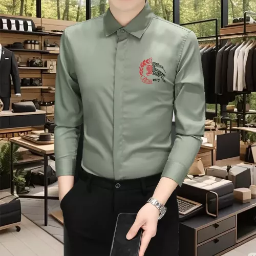 Burberry Shirts Long Sleeved For Men #1374919