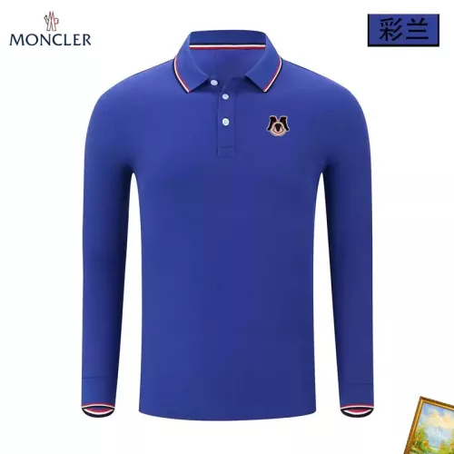 Moncler T-Shirts Long Sleeved For Men #1376001