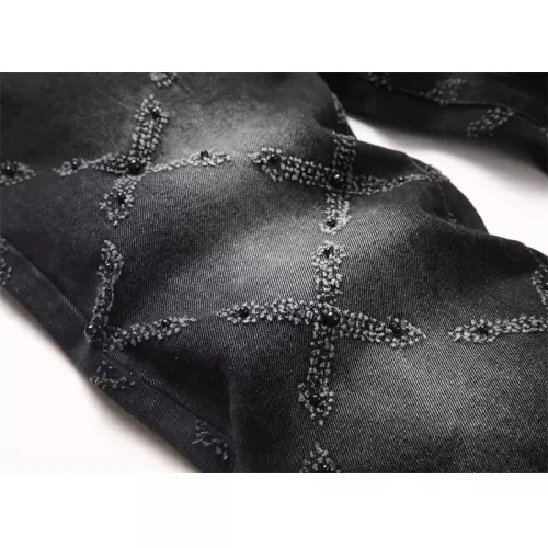 Replica Chrome Hearts Jeans For Men #1376387 $48.00 USD for Wholesale