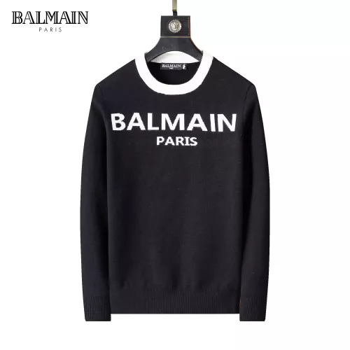 Replica Balmain Sweaters Long Sleeved For Men #1376666, $45.00 USD, [ITEM#1376666], Replica Balmain Sweaters outlet from China