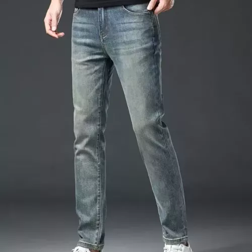 Replica Chrome Hearts Jeans For Men #1376803 $48.00 USD for Wholesale