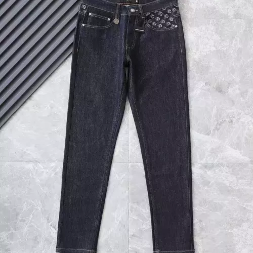 Replica Dolce & Gabbana D&G Jeans For Men #1376853 $45.00 USD for Wholesale