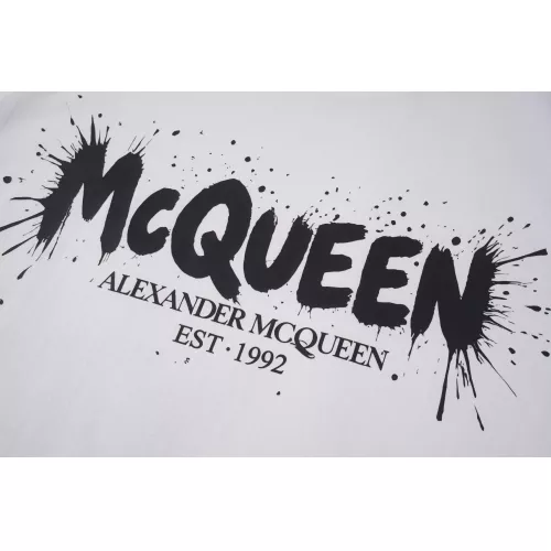 Replica Alexander McQueen T-shirts Short Sleeved For Unisex #1376934 $32.00 USD for Wholesale