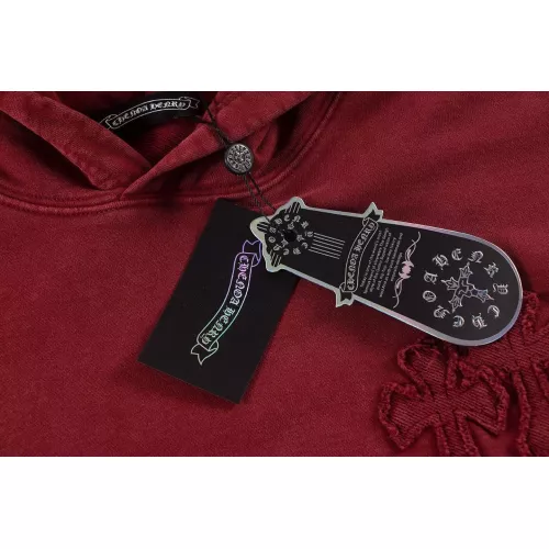 Replica Chrome Hearts Hoodies Long Sleeved For Unisex #1377243 $80.00 USD for Wholesale
