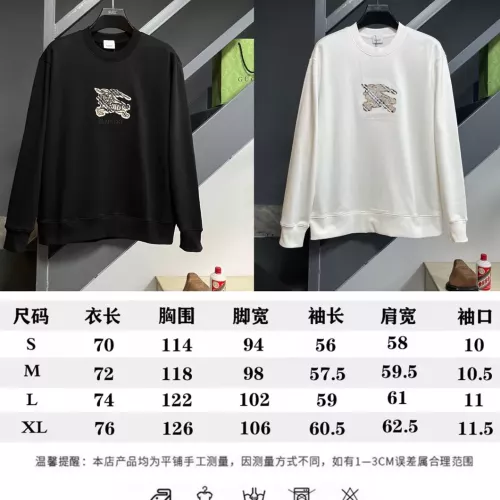 Replica Burberry Hoodies Long Sleeved For Unisex #1377406 $60.00 USD for Wholesale