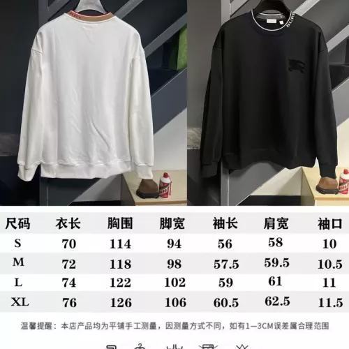 Replica Burberry Hoodies Long Sleeved For Unisex #1377410 $60.00 USD for Wholesale