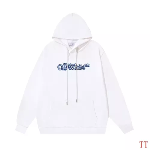 Replica Off-White Hoodies Long Sleeved For Unisex #1377440 $52.00 USD for Wholesale