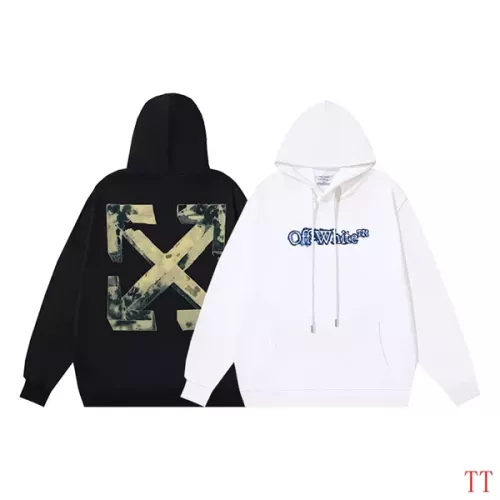 Replica Off-White Hoodies Long Sleeved For Unisex #1377441 $52.00 USD for Wholesale
