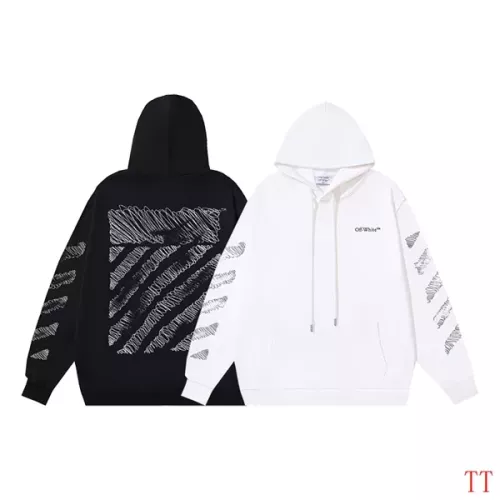 Replica Off-White Hoodies Long Sleeved For Unisex #1377452 $52.00 USD for Wholesale