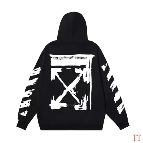 Replica Off-White Hoodies Long Sleeved For Unisex #1377455 $52.00 USD for Wholesale
