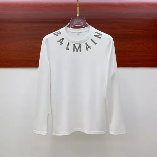 Balmain T-Shirts Long Sleeved For Men #1377477