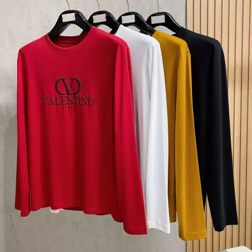 Replica Valentino T-Shirts Long Sleeved For Men #1377491 $76.00 USD for Wholesale