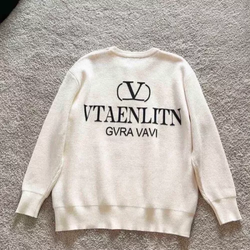 Replica Valentino Sweaters Long Sleeved For Unisex #1377603 $92.00 USD for Wholesale