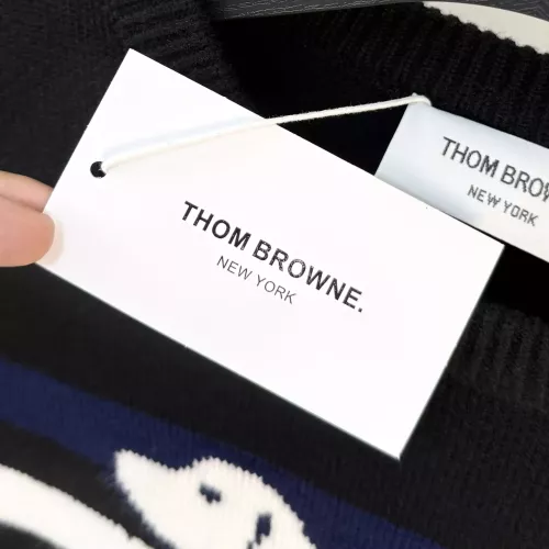 Replica Thom Browne TB Sweaters Long Sleeved For Unisex #1377606 $82.00 USD for Wholesale