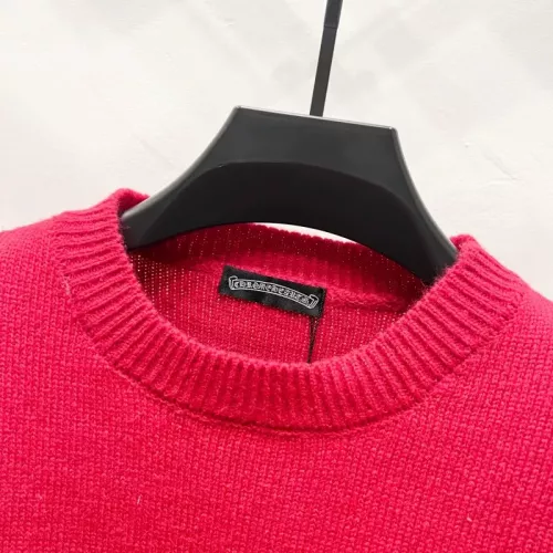 Replica Chrome Hearts Sweaters Long Sleeved For Unisex #1377674 $52.00 USD for Wholesale