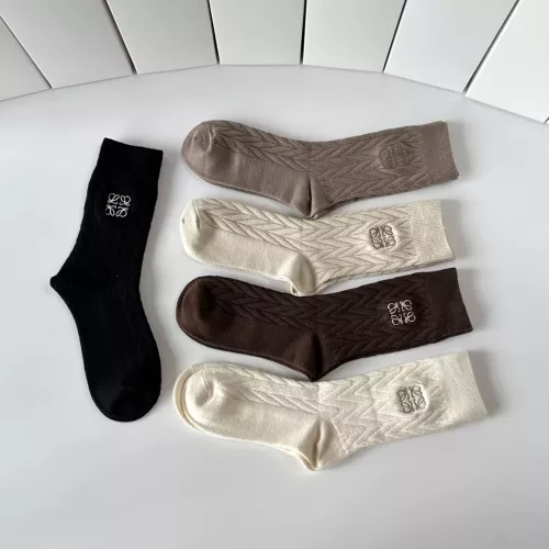 Replica LOEWE Socks #1377722 $29.00 USD for Wholesale