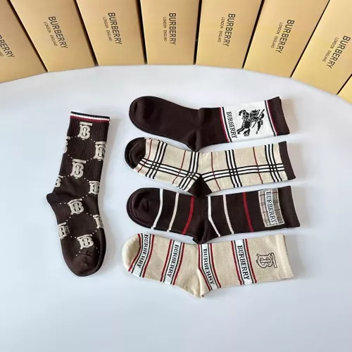 Replica Burberry Socks #1377740 $29.00 USD for Wholesale