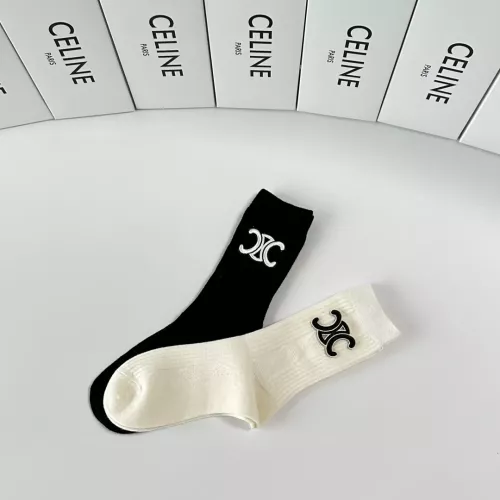 Replica Celine Socks #1377789 $29.00 USD for Wholesale