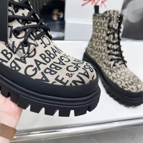 Replica Dolce & Gabbana D&G Boots For Men #1377862 $135.00 USD for Wholesale