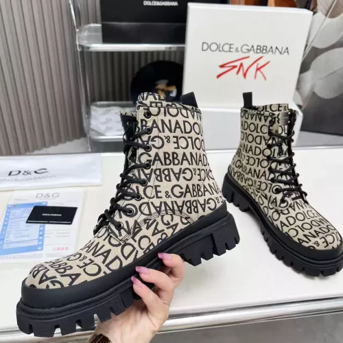 Replica Dolce & Gabbana D&G Boots For Men #1377862 $135.00 USD for Wholesale