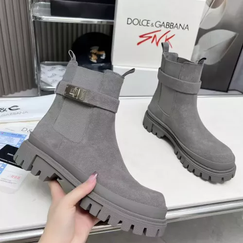 Replica Dolce & Gabbana D&G Boots For Men #1377865 $135.00 USD for Wholesale
