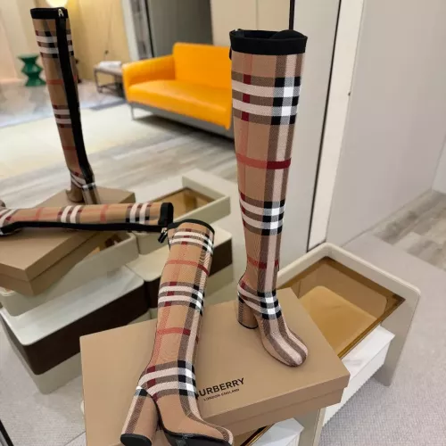 Replica Burberry Boots For Women #1377985 $185.00 USD for Wholesale