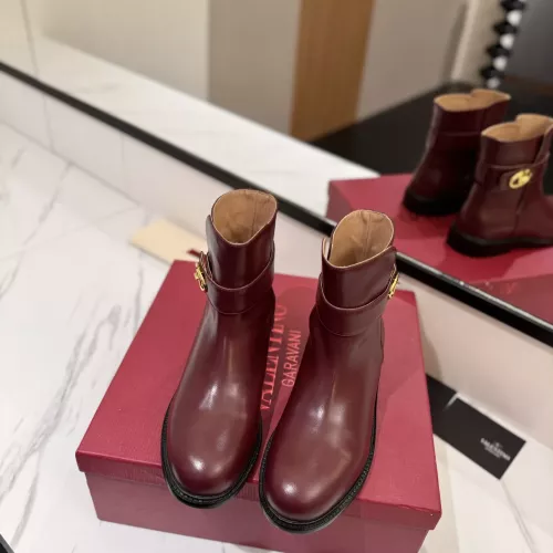 Replica Valentino Boots For Women #1378178 $165.00 USD for Wholesale