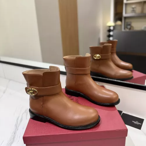 Replica Valentino Boots For Women #1378179 $165.00 USD for Wholesale