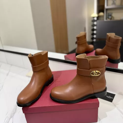 Replica Valentino Boots For Women #1378179 $165.00 USD for Wholesale